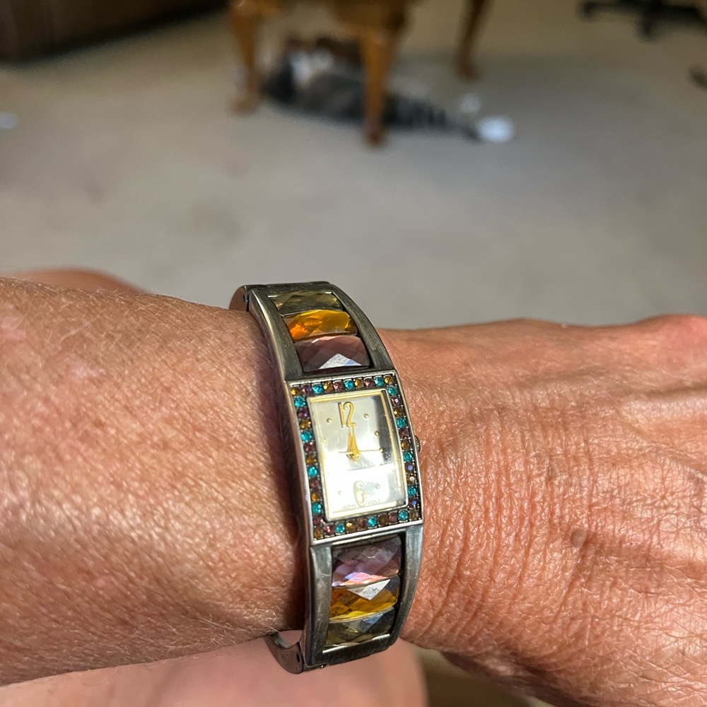 Colorful Stone Inlay Watch - Picture 3 of 4